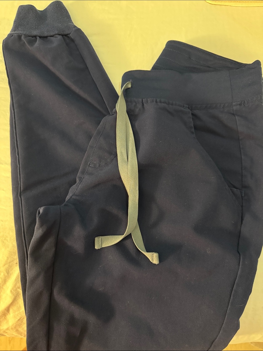 Figs NAVY Jogger Scrub Pants